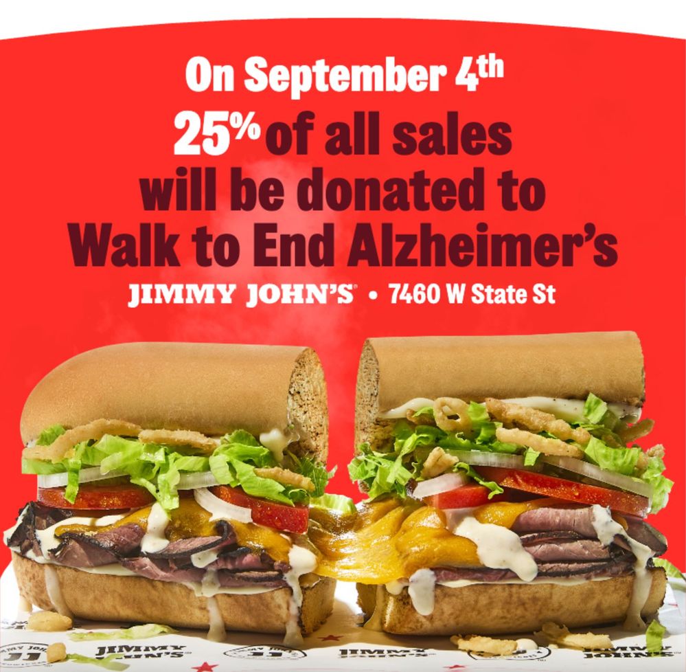 Jimmy John's Fundraiser Details